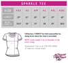 Royal Tumble and Cheer Sparkle Tee with Rhinestone Logo