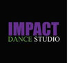 Impact Dance Studio Sparkle Tee with Vinyl Logo