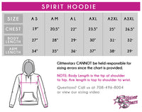 Dance Dynamics Dance Company Spirit Hoodie with Rhinestone Logo