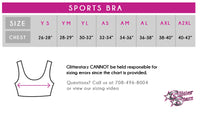 Xtreme Cheer & Dance Sports Bra with Rhinestone Logo