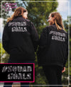 Crystal Collection Bomber Jacket // SQUAD GOALS Rhinestone Logo
