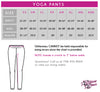 AMKM Bling Rollover Yoga Pants with Rhinestone Logo